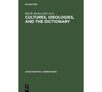 Braj B. Kachru Cultures, Ideologies, and the Dictionary (Copertina rigida)
