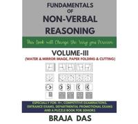Braja Das Fundamentals of Non-Verbal Reasoning, Vol-III (Tascabile)