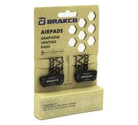 Brakco Pastiglie Freno A Disco Bph Airpad Graphene/sram Guide Ultimate Rsc/r/rs/avid Xo Trail Multicolor