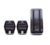 Brake Accelerator Clutch Pedal Covers Pad Set Fit for Ford Focus 2 MK2 12-16