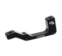 Brake Authority Adattatore Anteriore 203mm Forcella Is/Pinza PM Colore Nero
