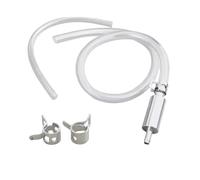 Brake Bleeder Extractor Tool, Oil Fluid Removal Kit, Soft Transparent Hose with Way Valve for Motorcycle Maintenance Motorbike System Repair Scooter Garage Workshop Routine
