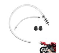 Brake Bleeder Hose, Fluid, Hydraulic Bleeding Kit, Way Valve Design, Flexible Transparent Tube, Auto Tool for Vehicle Owners Men Technicians Repair Maintenance