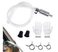 Brake Bleeder Kit, Motorcycle Exhaust Tool, 2.1in Single Way Valve, Authentic Fluid Extractor, Portable Easy Design for Car, Van, Bike, Vehicle, Mechanic, Garage, Maintenance, Repair Use