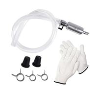 Brake Bleeder Kit, Multifunctional Manual Vacuum Pump with Hoses and Reservoir, Fluid Extractor Bleeding Tool Set for Motorcycle Car Garage Maintenance Vehicle Repairs
