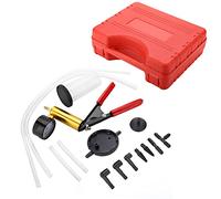 Brake Bleeder - Kit pompa per vuoto | Attrezzi per sanguinamento Expertrem per auto e moto | Corpo in ottone con calibro, serbatoio e adattatori | Multi Function Diagnostic Tester
