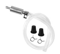 Brake Bleeding Tube, Way Valve Kit, Transparent Suction Pipe with Clip Connector, Clutch Hydraulic Release Tool, Easy Flow Deflation Equipment for Car, Motorcycle, Vehicle