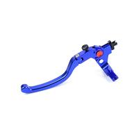 Brake Clutch Levers Adatto Per La Maggior Parte Delle Motociclette Leva Frizione Per Pesce Persico Da 7/8" Leva Cavo Linea Sinistra Moto CNC Rosso Nero Scooter leva frizione(Blue)