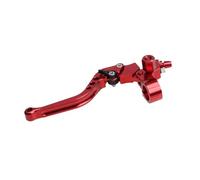 Brake Clutch Levers Adatto Per La Maggior Parte Delle Motociclette Leva Frizione Per Pesce Persico Da 7/8" Leva Cavo Linea Sinistra Moto CNC Rosso Nero Scooter leva frizione(Red B)