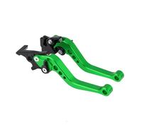Brake Clutch Levers Maniglia Del Freno Del Motociclo In Lega Adatta Per La Modifica Della Moto Maniglia Della Leva Del Freno A Tamburo Della Frizione Del Motociclo CNC leva frizione(Green)