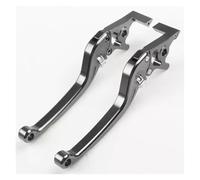 Brake Clutch Levers Modifica Moto Maniglia Del Freno Pompa Push Up Laterale Maniglia Regolabile Parti In Lega Di Alluminio Adatte Per La Maggior Parte Delle Motociclette leva frizione(Titanium Color)