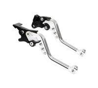 Brake Clutch Levers Moto Motocicletta Universale Cnc Cnc Manico A Leva Del Freno 1 Paio Di Modifiche Freno Motociclistica leva frizione(Silver)