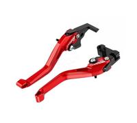 Brake Clutch Levers Per Yamaha Per Tracer 9gt 2021 2022 Moto Manubrio 5D Regolabile Leve Freno Frizione Corte In Alluminio CNC leva frizione(Red)