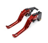 Brake Clutch Levers Per Yamaha Per YZF-R7 Per MT-10 2021-2023 2 Finger In Alluminio Leva Di Frizione Del Freno Accessori Maniglia Della Frizione Leva Asta leva frizione(RED)