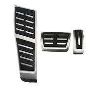 Brake Clutch Per A5 B8 Per A4 8K Per Q5 8R Per A6 C7 RHD Pedali Per Auto AT Acciaio Gas Carburante Freno Poggiapiedi Copripedali Parti Pedal Cover Set(AT With Rest)