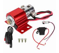 Brake Line Lock Kit | 1000 PSI Roll Control & Hill Holder | Electric Brake Lock for Drag Racing/Hill Starts/Off - Road | 12-16V Solenoid, Red