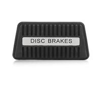 Brake Pedal Pad Replacement for HK HT HG HQ HJ HX HZ WB VB VK VL VX LC LJ LH LX UC | Grip Enhancing Rubber Cover | Direct Fit Car Brake Pedal Pad/Auto Accessories/Vehicle Parts (with Words)