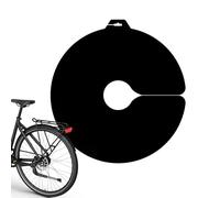 Brake Protector, Disc Brake Covers, 14,96 x 14,17 Inches Lightweight and Compact, Reusable Guard Shield for Racing Trail Urban Commute Touring Bikes, Riders, Black