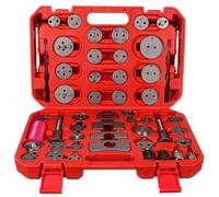 BRAKE Set di 50 ripristini pistoni del freno, 50 pezzi, valigetta di plastica, strumento di ripristino per il pistone del freno, pinza del freno, kit di attrezzi per auto, riparazione del freno,