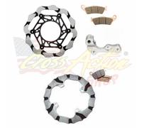 BRAKING DISCO ANTERIORE MAGGIORATO POSTERIORE PASTIGLIE KTM EXC SIX DAYS 500 16