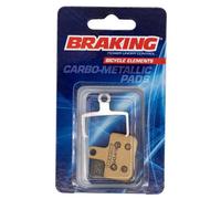 Pastiglie Freno Bici BRAKING Carbo-Metalicas per Bici Bicicletta Bike,