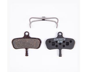 BRAKING PASTIGLIE FRENO ORGANICHE PER AVID CODE 2007-2010 SET 1 COPPIA