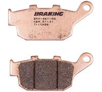 PASTIGLIE FRENO MOTO BRAKING 711CM56
