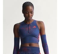 Bralette Adizero Labrum Dark Blue / Lucid Red 2XL