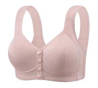 Bralette Donna Pizzo, Reggiseno Donna Senza Ferretto con Coppe in Pizzo Stretch Imbottitura Foderata in Cotone E con Schiene in Morbida Microfibra Bralette Donna Cotone per Tutti I Giorni