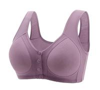 Bralette Donna, Reggiseno Posturale Donna con Coppe in Pizzo Stretch Imbottitura Foderata in Cotone E con Schiene in Morbida Microfibra Brassiere Morbida Ed Elastica per Tutti I Giorni