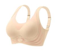Bralette Donna Senza Ferretto Push Up - Reggiseno da Donna Forte Tenuta Seamless Bustier con Imbottito Classico Reggiseno Soft Reggiseno Comodo Sonno Supporto Intimo Donna Reggiseno