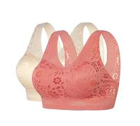 Bralette in pizzo per le donne reggiseno senza schienale reggiseni da donna reggiseno senza ferretto senza ferretto top top bralette traspirante per ragazze fata grande busto bralette in cotone