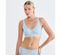 Bralette ZERO FEEL BLISS Blu L Tinta unita