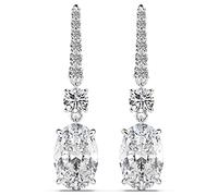 BRALF 100% 925 Sterling Silver 7CT Creato Moissanite Citrino Rosa Gemstone Orecchini Pendenti Gioielleria Raffinata