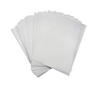 Bramacartuchos - Carta commestibile in OBLEA L3 - A4 - di colore bianco (spessore di circa 0,3 mm, 50 fogli (carta di riso)