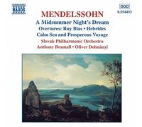 Felix Mendelssohn – Ouvertures: Sogno di una notte di mezza estate – CD – NAXOS