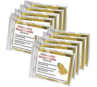 Bramble 10 Coperte Termiche di Sopravvivenza di Emergenza - 210x160cm