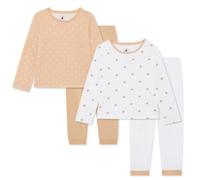 Bramble & Bear (Confezione da 2) Pigiama a maniche lunghe per bambini e ragazzi - Set di pigiami delicati in cotone biologico per 2-10 anni - Comodi, morbidi e confortevoli, Rovo & Biscotto, 8-10 anni