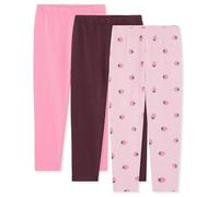 Bramble & Bear Confezione da 3 Leggings morbidi per neonati e bambini, Leggings unisex da 0 a 3 anni, Rosa assortito, 6-9 mesi