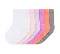 Bramble & Bear confezione da 6/12 Calzini unisex per bambini - Calzini antiscivolo per bambini con struttura in morbido cotone - Blu e rosa assortiti in taglie da 0 a 5 anni