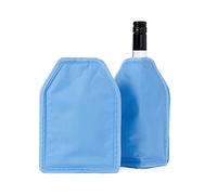 Bramble - Set di 2 Raffredda Bottiglie Vino (22,5 x 15,5cm), Refrigeratore con Gel - Glacette per Picnic, Feste, All'Aperto