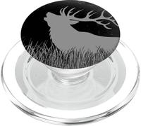 Bramito Cervo Caccia Caprioli Cacciatore PopSockets PopGrip per MagSafe