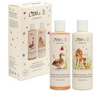 Bramley Little B Deer Set regalo per il corpo del bambino e del bambino, set con bagnoschiuma e lozione per il corpo da 250 ml, vegano, adatto dalla nascita, confezione regalo sostenibile