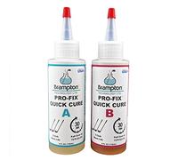 Brampton PRO-FIX Quick Cure - Resina epossidica per mazze da golf in 30 minuti, resina epossidica per tutti gli alberi da golf, teste di golf, driver, putter e ferri da stiro, progettato per