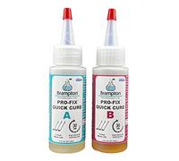 Brampton PRO-FIX Quick Cure - Resina epossidica per mazze da golf in 30 minuti, resina epossidica per tutti gli alberi da golf, teste di golf, driver, putter e ferri da stiro, progettato per