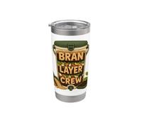 BRAN LAYER CREW Bokashi Compost cucina Bicchiere termico in acciaio inox doppia parete