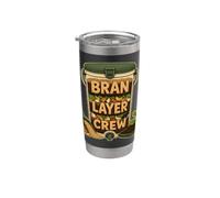 BRAN LAYER CREW Bokashi Compost cucina Bicchiere termico in acciaio inox doppia parete