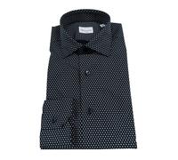 BRANCACCIO camicia uomo blu fiori bianchi art SG01D0 GIO’ FDH1711 100% cotone