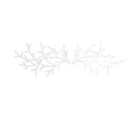 Branch Leaf Wall Hanging Decor Metal Iron Art Plant Olive Leaf Statue