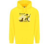 Branch Manager Divertente Papà Che Porta A Spasso Il Cane Felpa Uomo